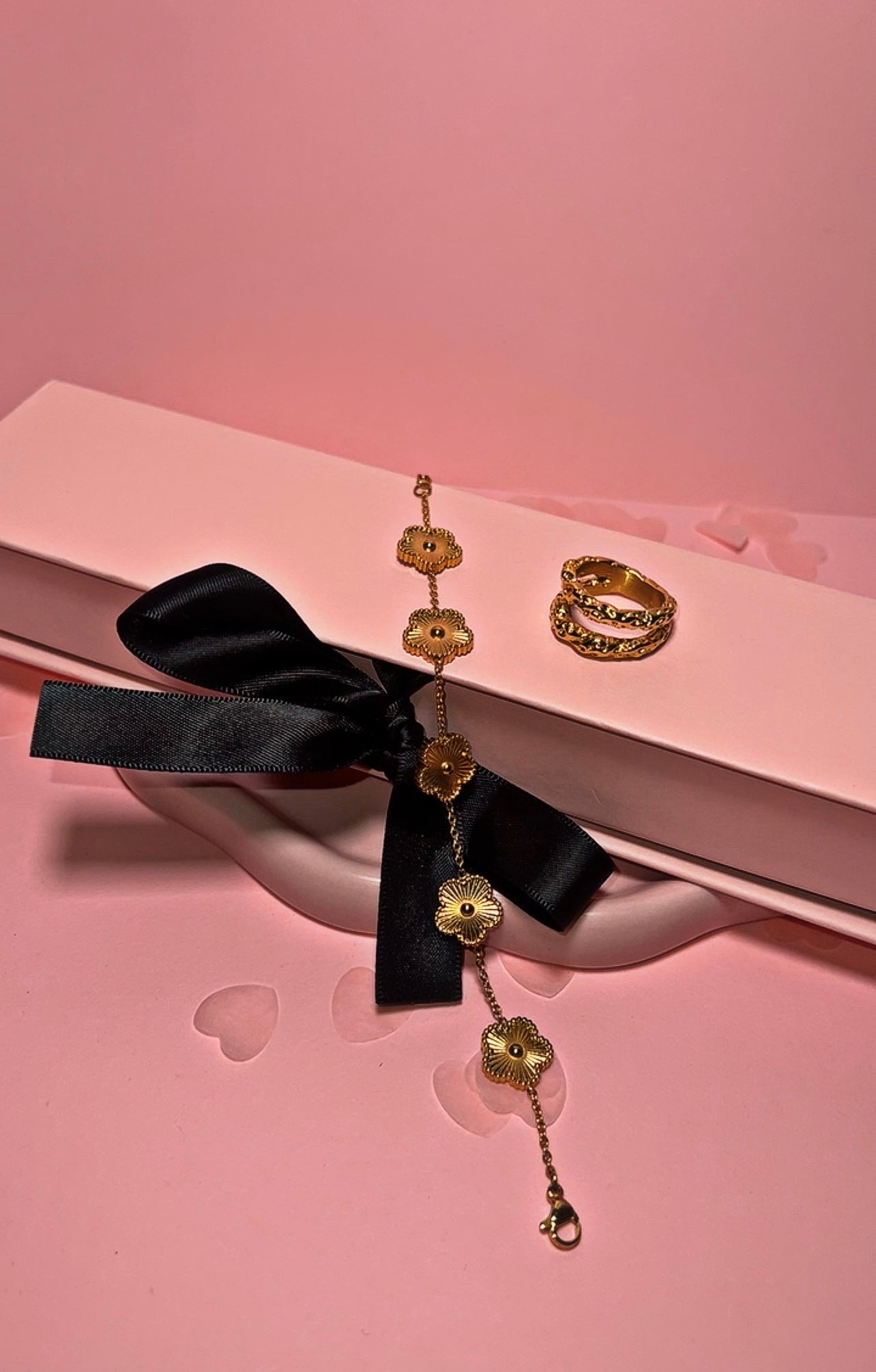 Gold Flower Bracelet