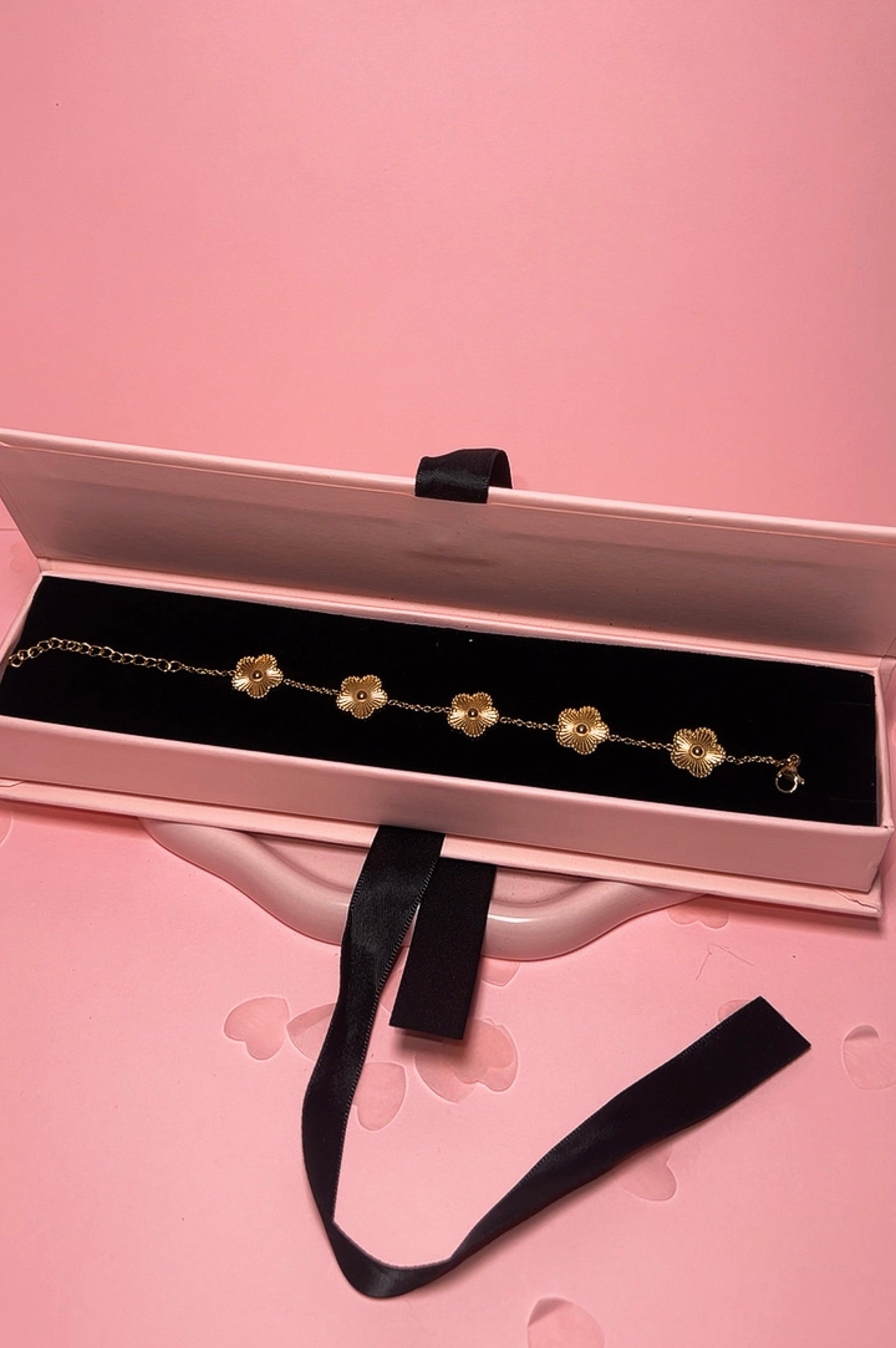 Gold Flower Bracelet