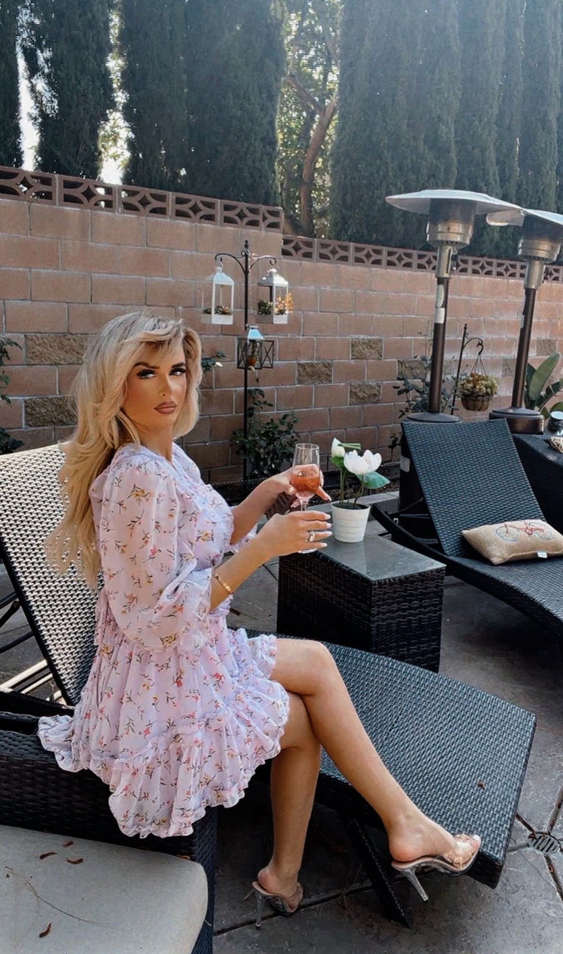 Cinderella Floral Dress