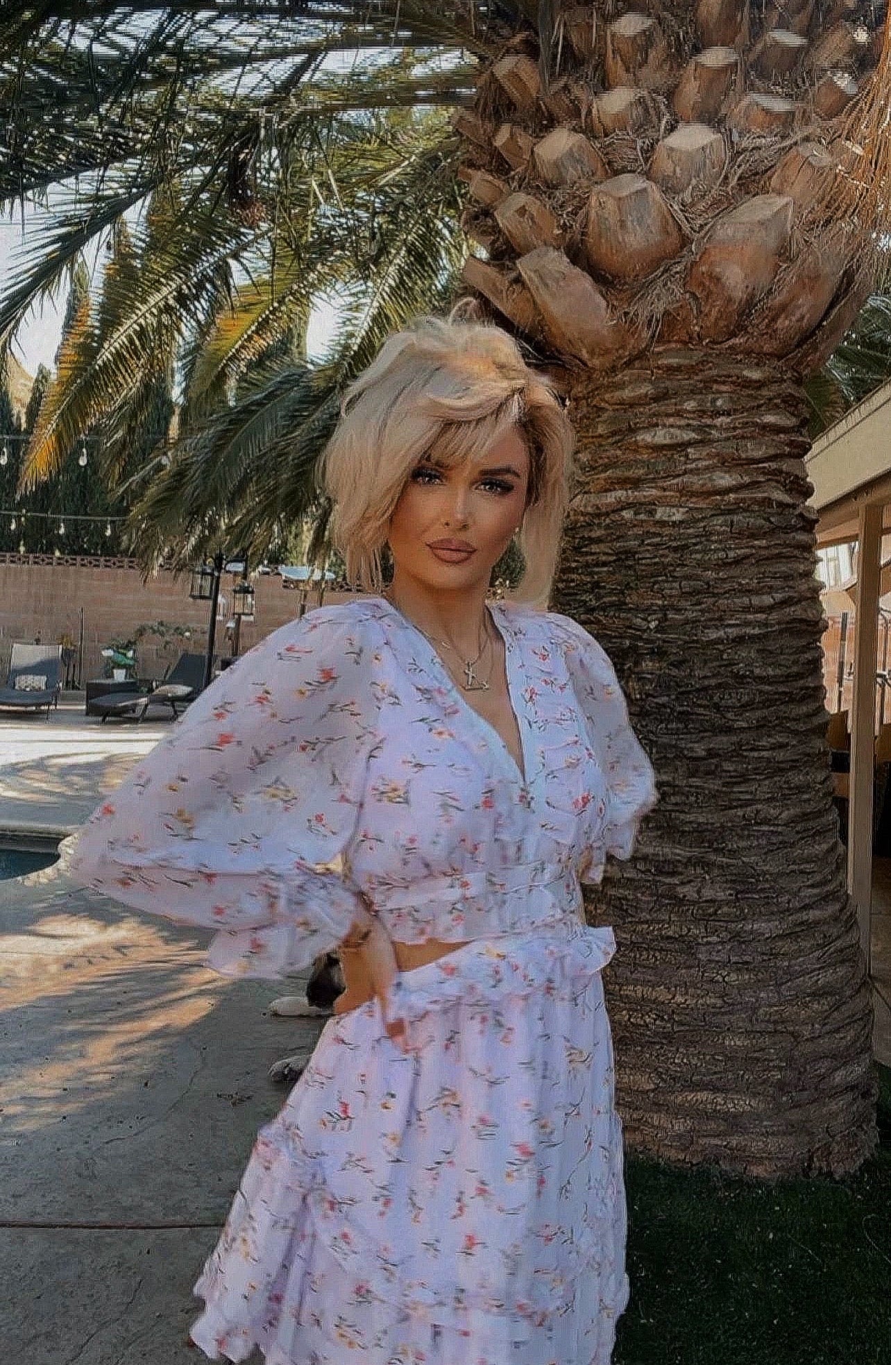 Cinderella Floral Dress