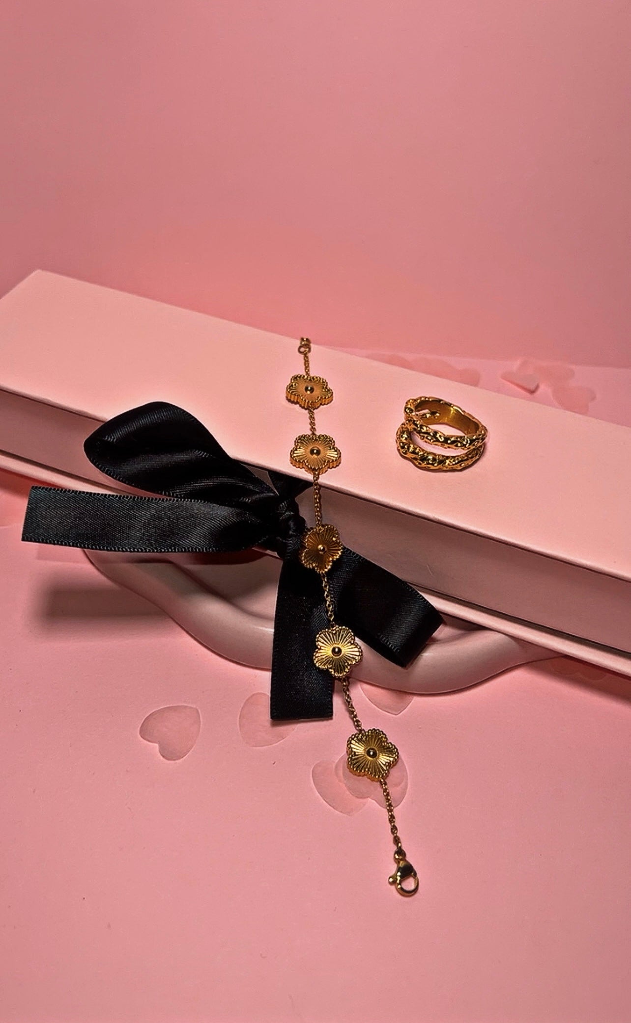 Gold Flower Bracelet
