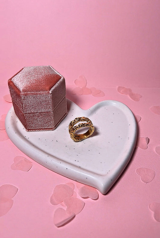 Double Band Gold Ring